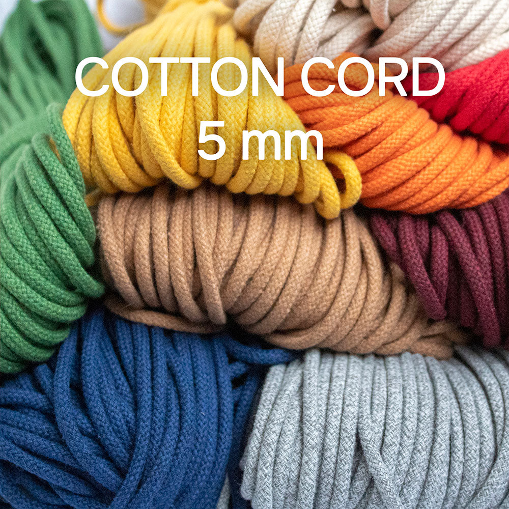 Cotton Cord 5 mm