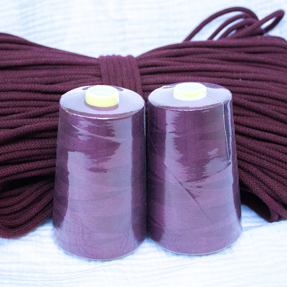 Thread Plum Maroon 4500 meters