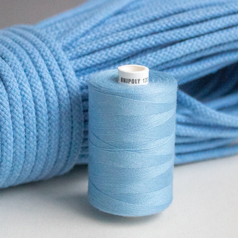 Thread Light Blue 1000 meters UNIPOLY