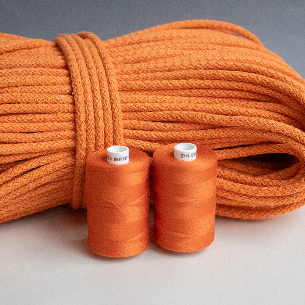 Thread Orange Dark 1000m. Unipoly