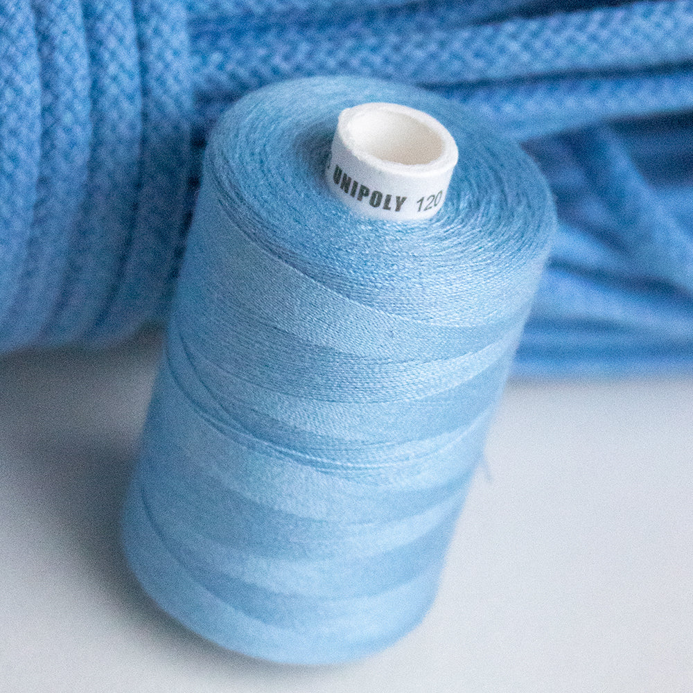 Thread Light Blue 1000 meters UNIPOLY