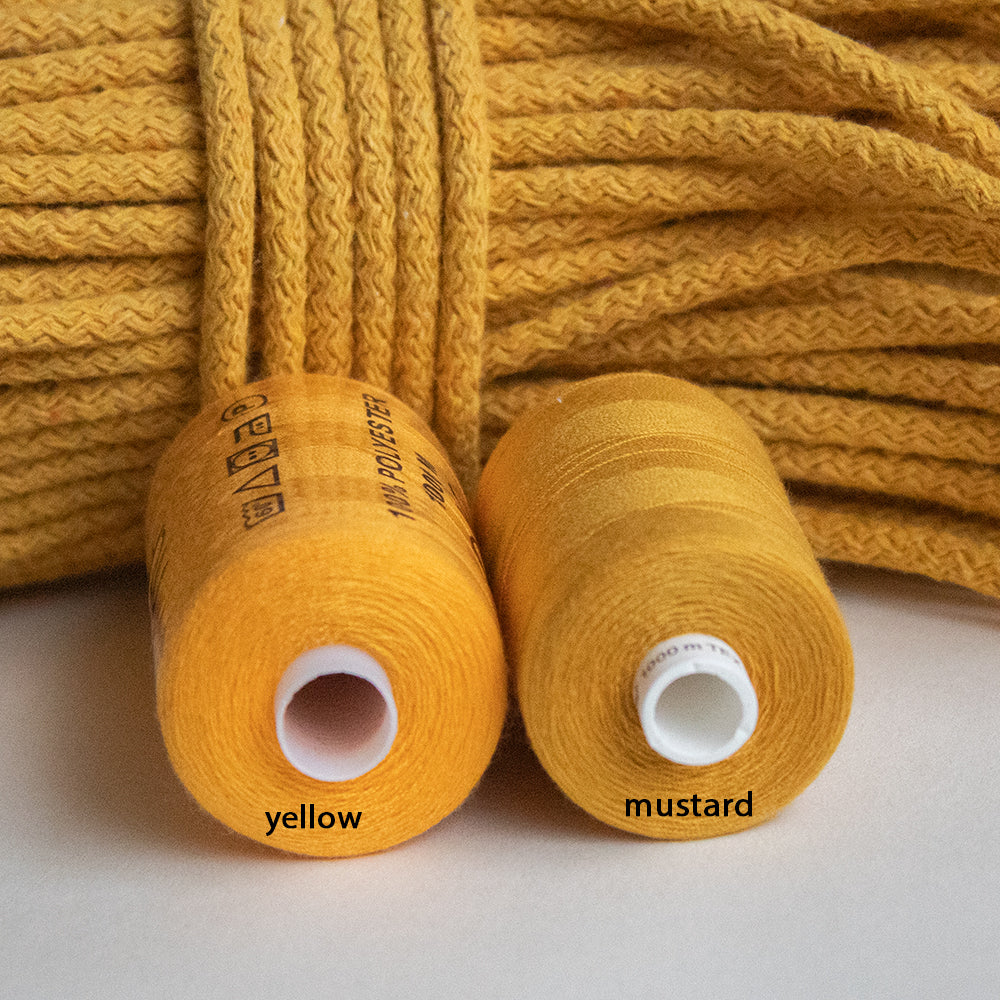 Thread MUSTARD 1000 meters UNIPOLY