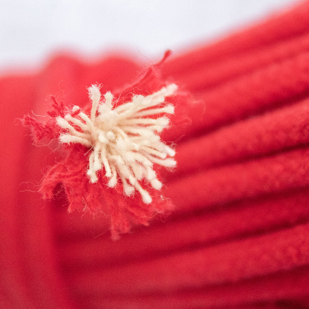 Cotton Cord 5 mm, 50 meters. RED color