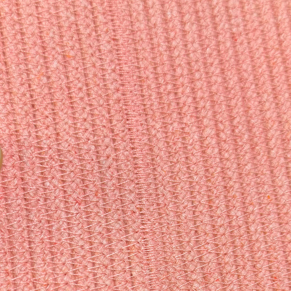 Cotton Cord 5 mm, 50 meters. PEACH color