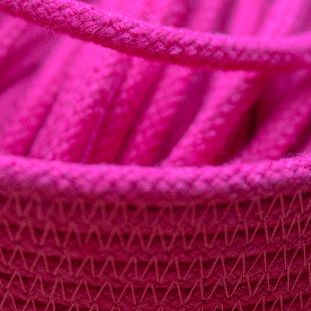 Cotton Cord 5mm, 50 meters. FUCHSIE color